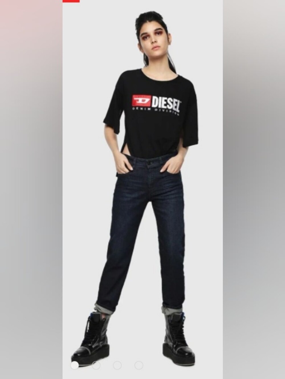 Diesel D Rifty Women's Mid rise Jeans Size: 25
